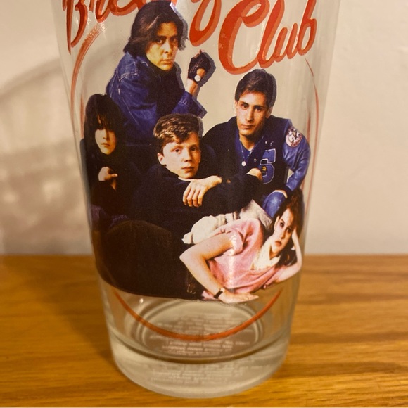 The Breakfast Club Glass Tumbler - Red and Black - Picture 3 of 5